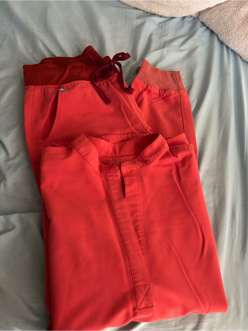 FIGS scrubs, spice